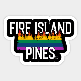 Fire Island Pines Sticker